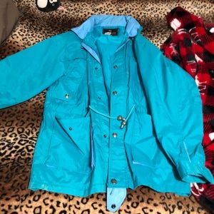 Mid length Rain Coat